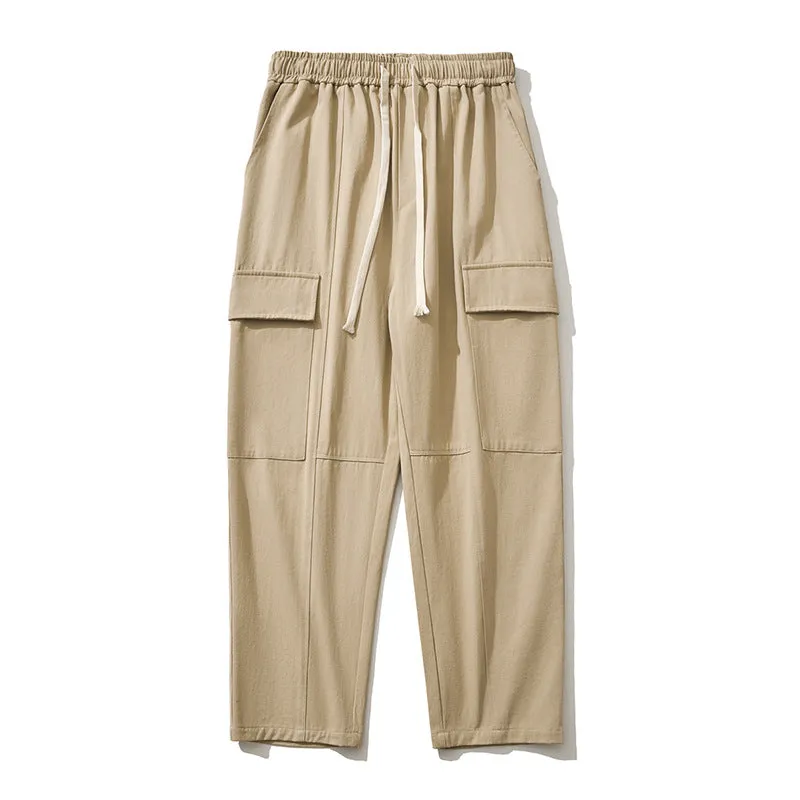 Men Cargo Pants Retro Classic Men's Loose Spring Exercise Casual Pants