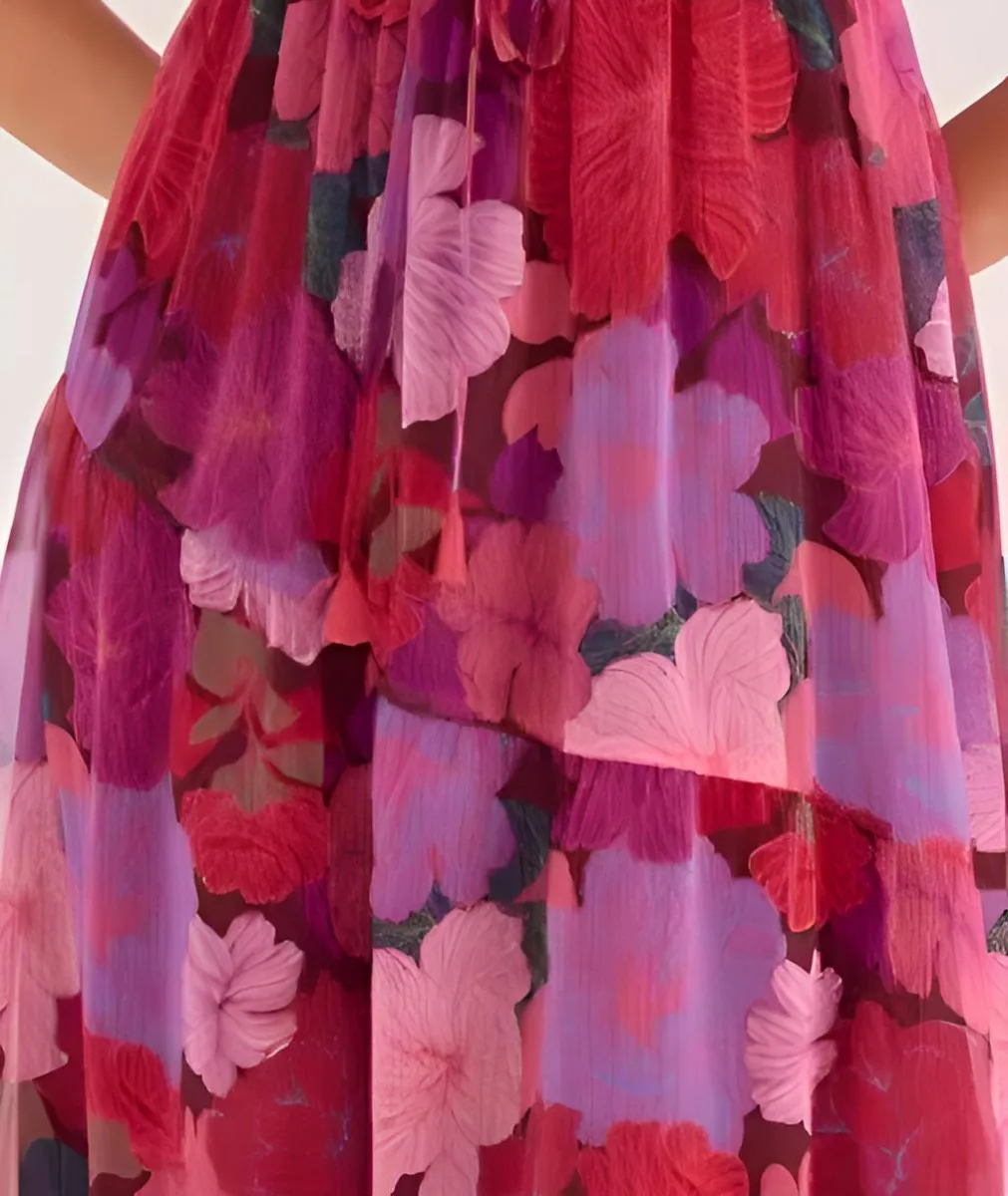 MINKPINK - Lexie Tiered Midi Dress (Final Sale)