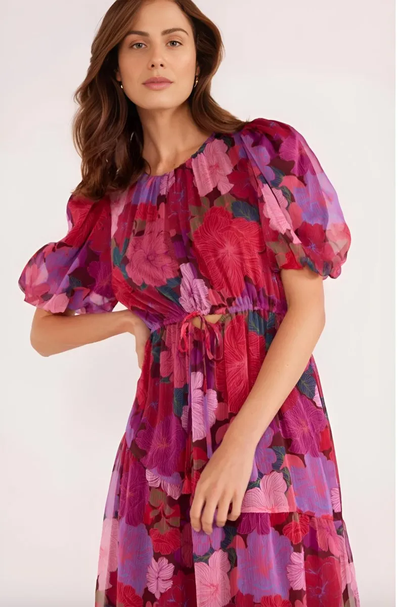 MINKPINK - Lexie Tiered Midi Dress (Final Sale)