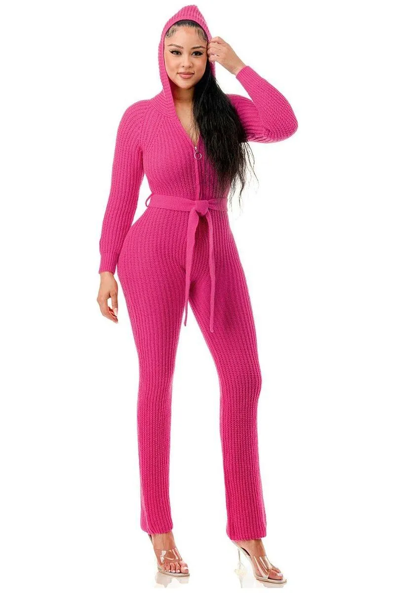 Monroe Hooded Jumpsuit