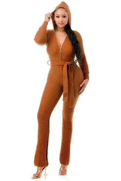 Monroe Hooded Jumpsuit
