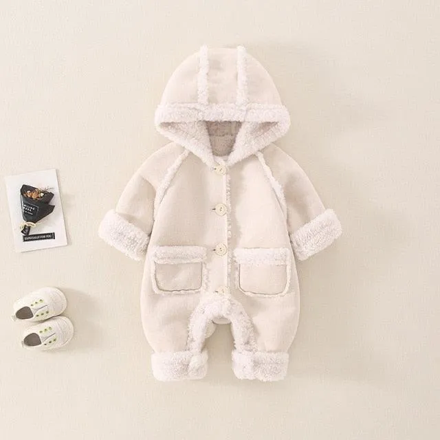 Newborn Snowsuit Romper