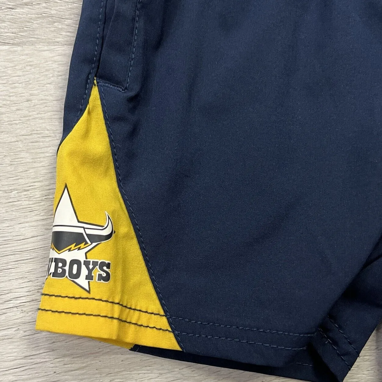 NRL North Queensland Cowboys Toddler Board Shorts Swim Shorts Size 0