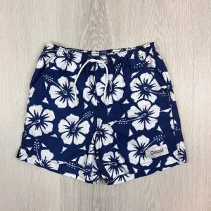 Okanui Boys Blue Swim Shorts Board Short Size 12 Years