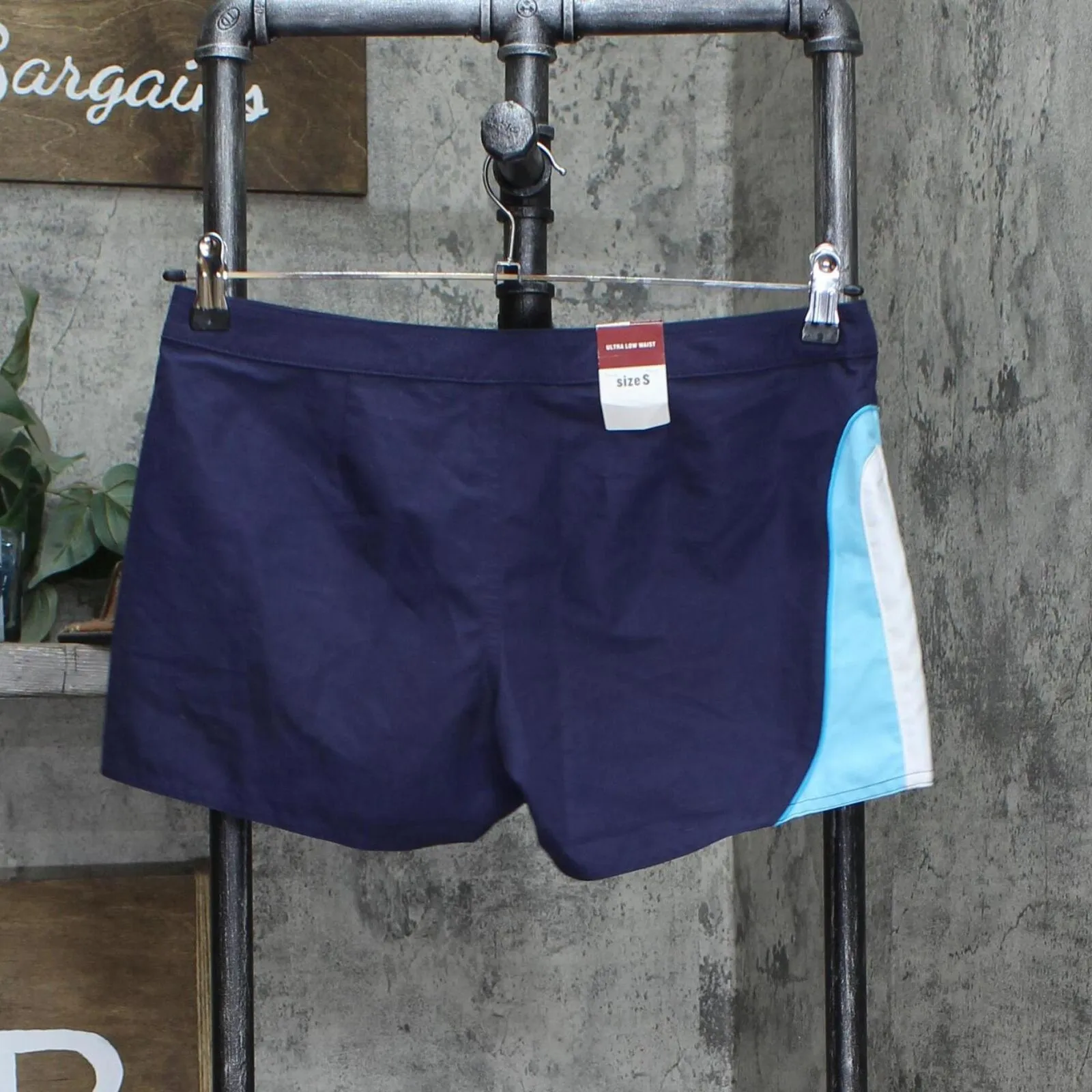 Old Navy Womens Ultra Low Waist Swim Board Shorts 166a08705ca679 Blue S