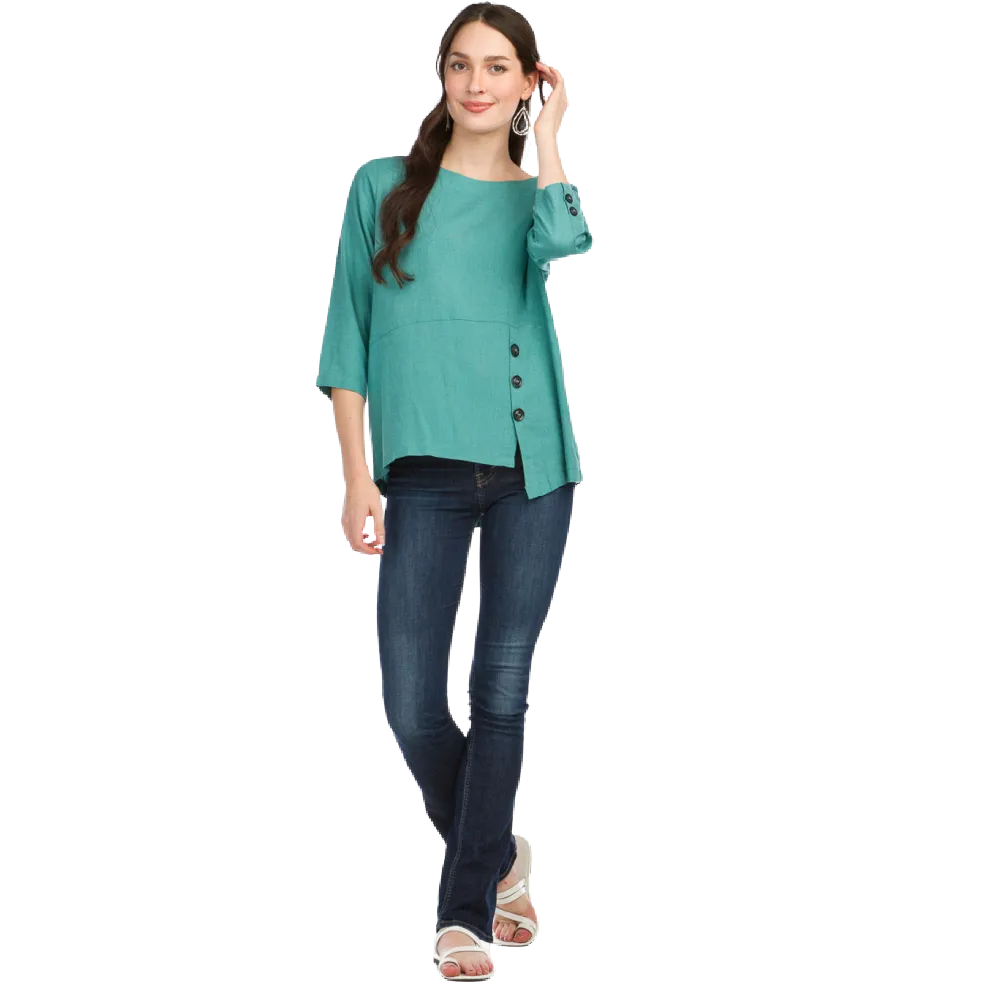 Papillon Sage Tunic
