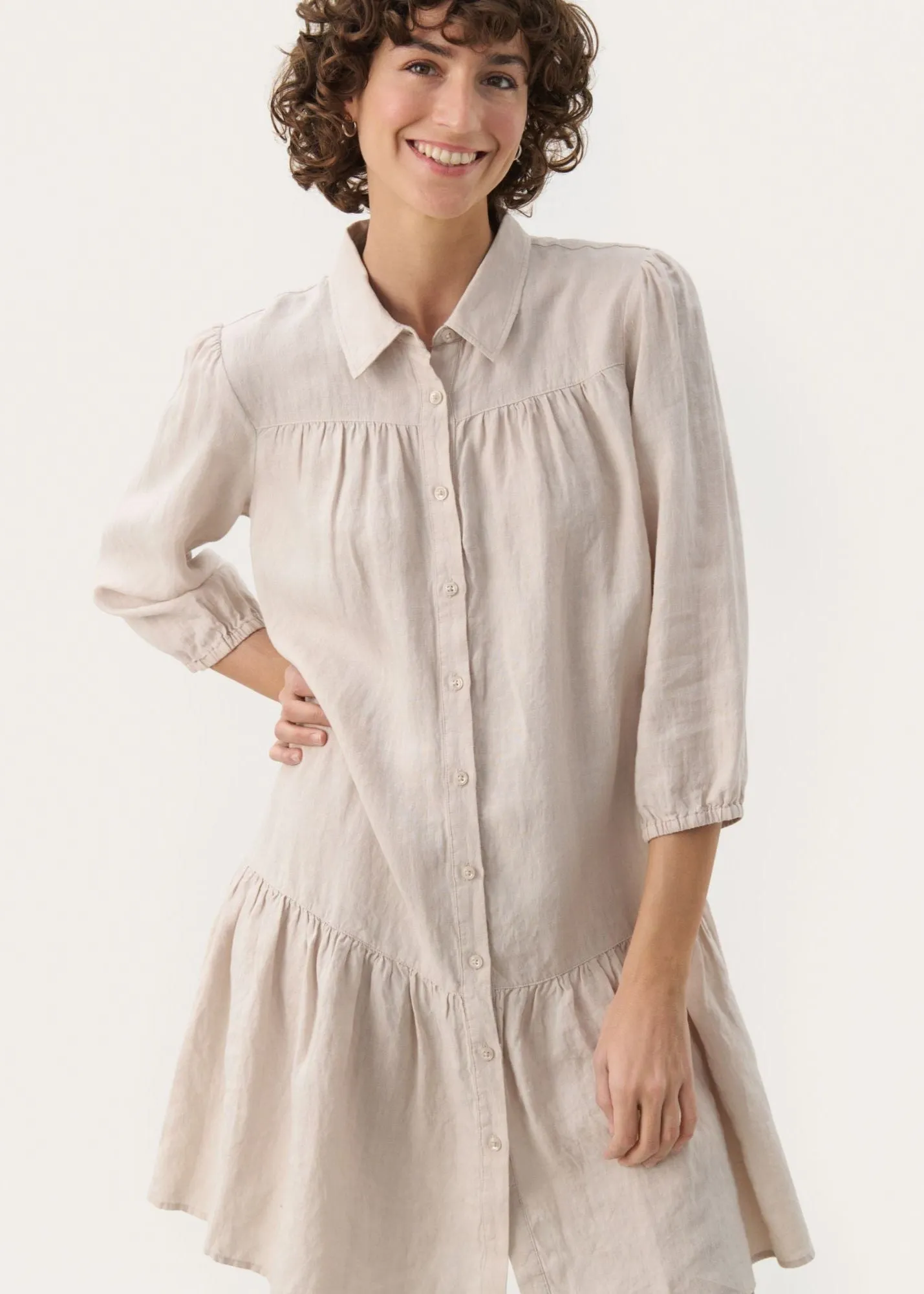 Part Two Nynja Linen Dress