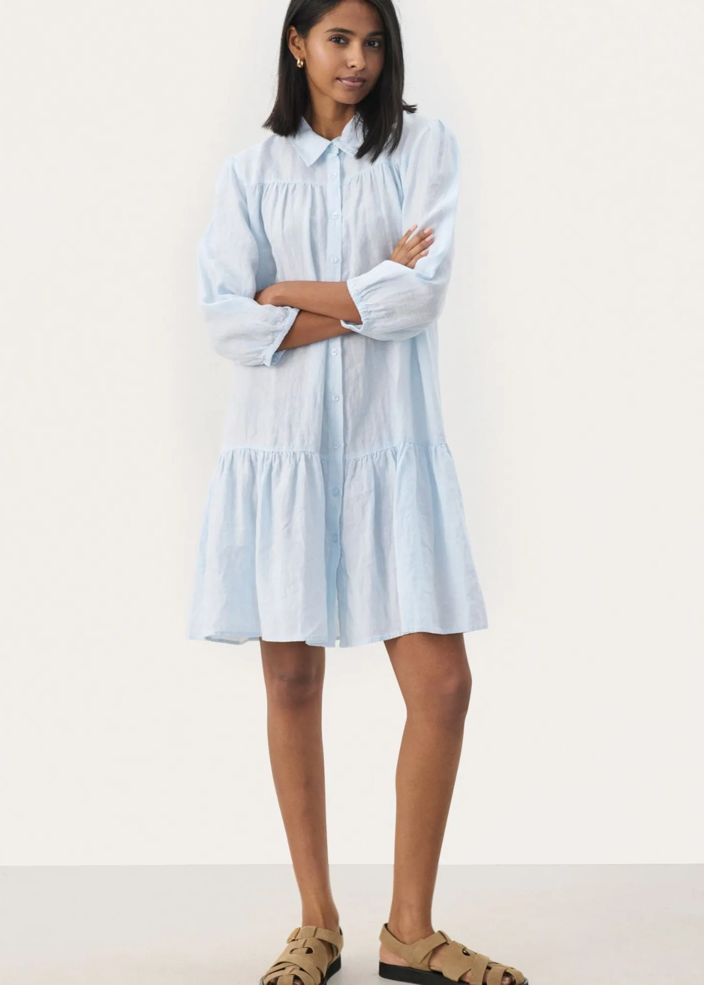 Part Two Nynja Linen Dress
