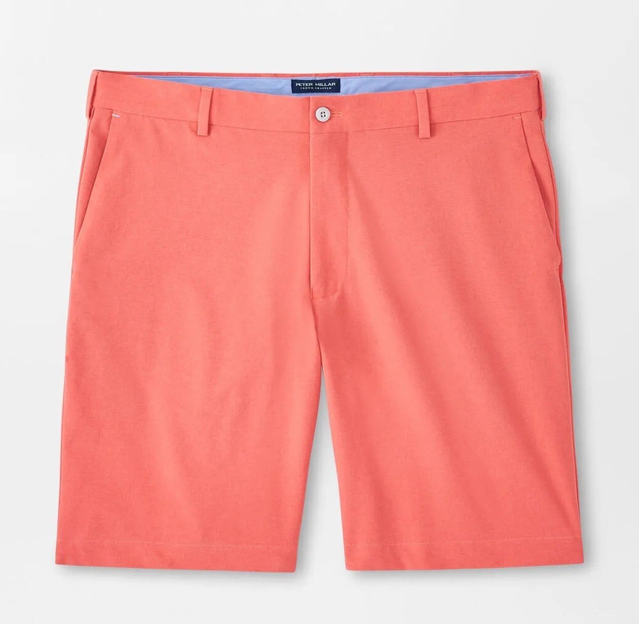Peter Millar Mens Tailored Fit Surge Performance Short - SCARLET LILY