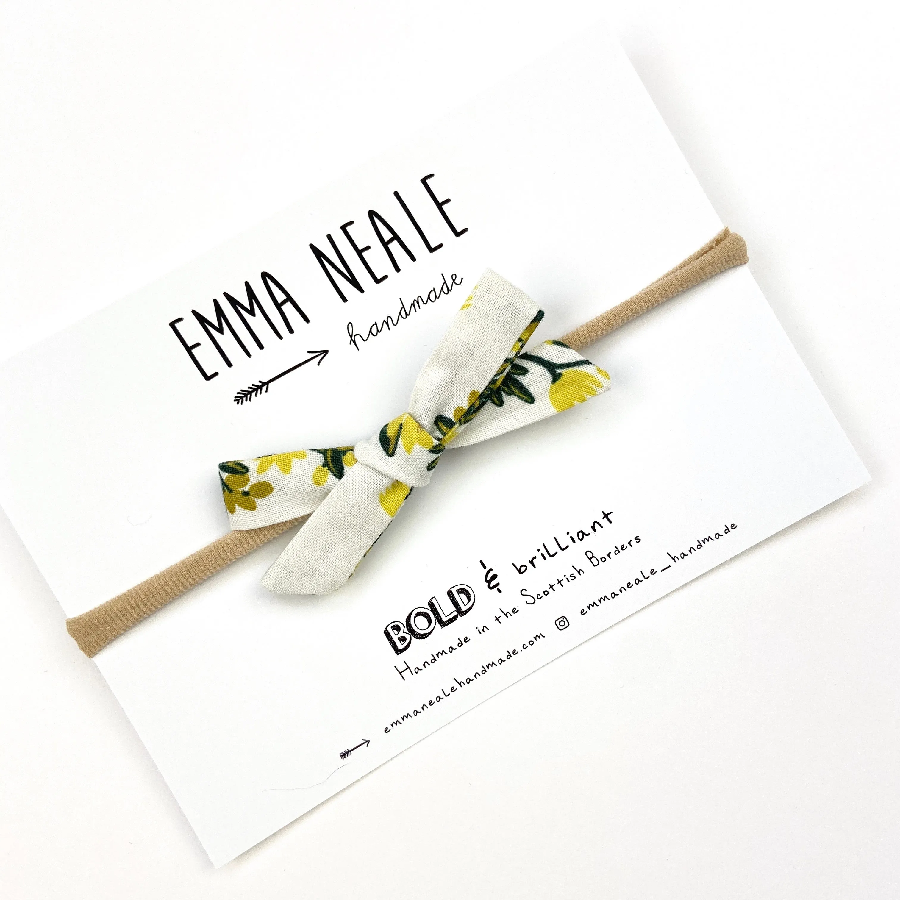 PINEAPPLE VINES ORLA BOW HEADBAND