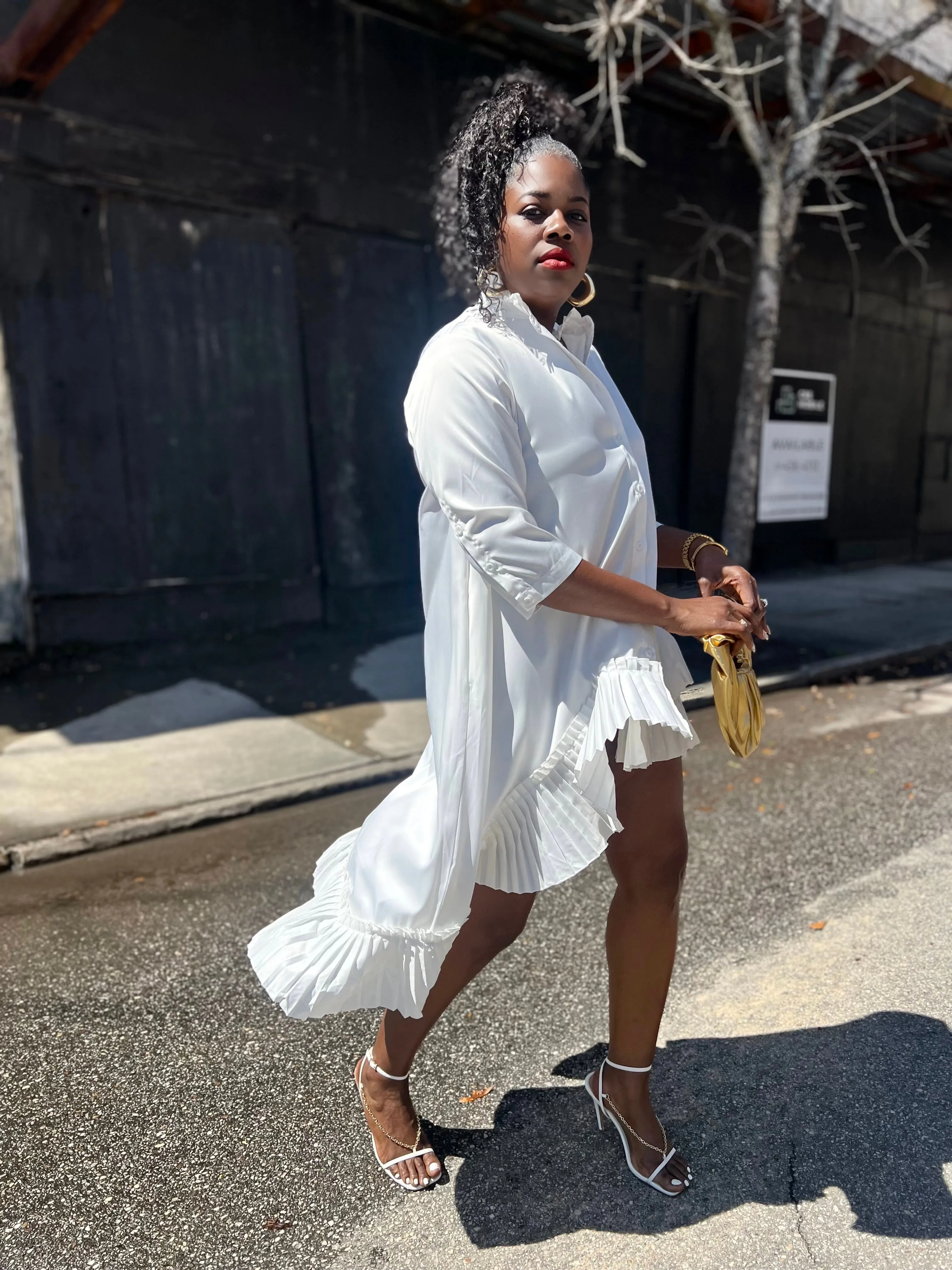 “Pretty Pleats” Dress