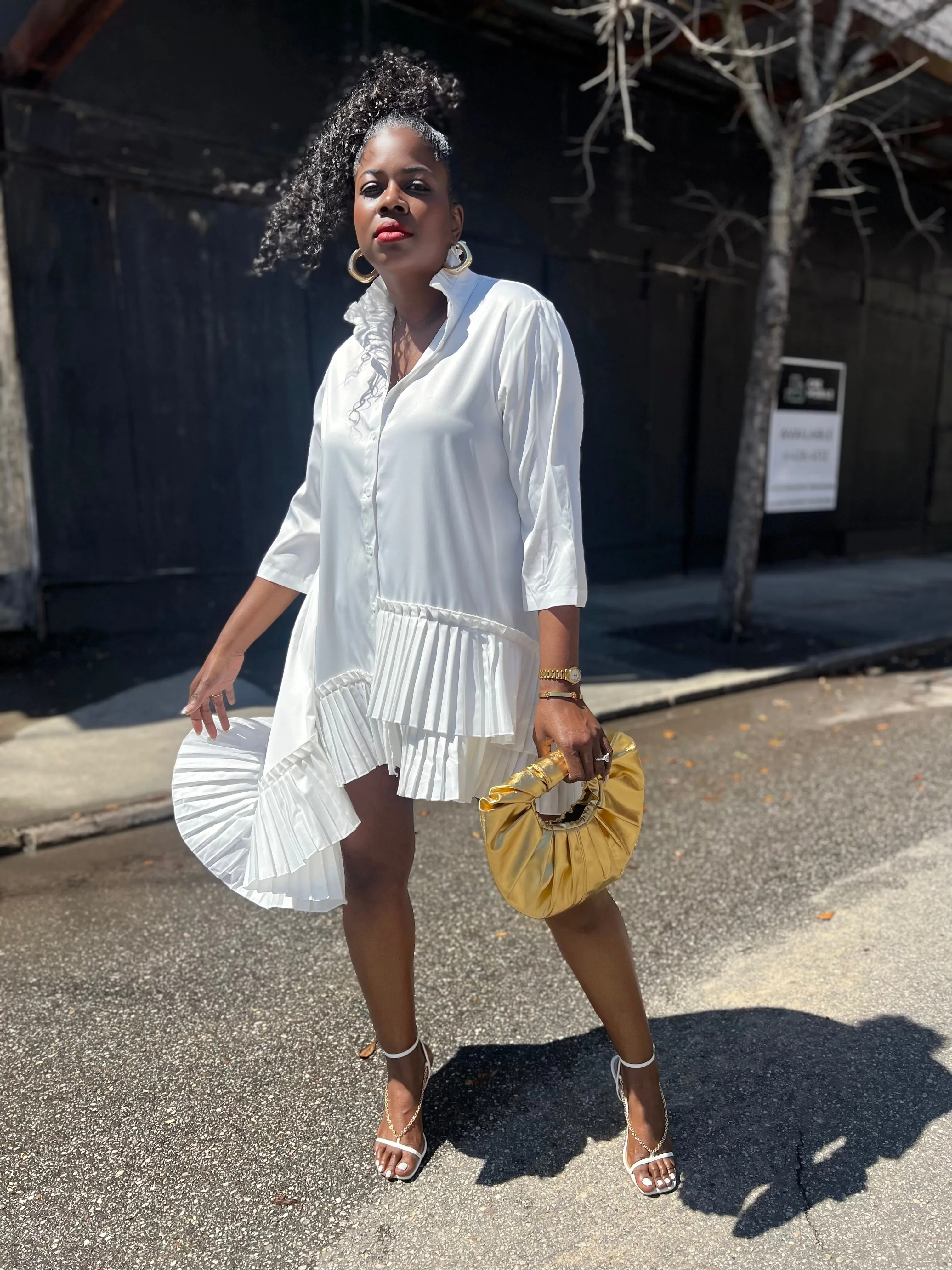 “Pretty Pleats” Dress