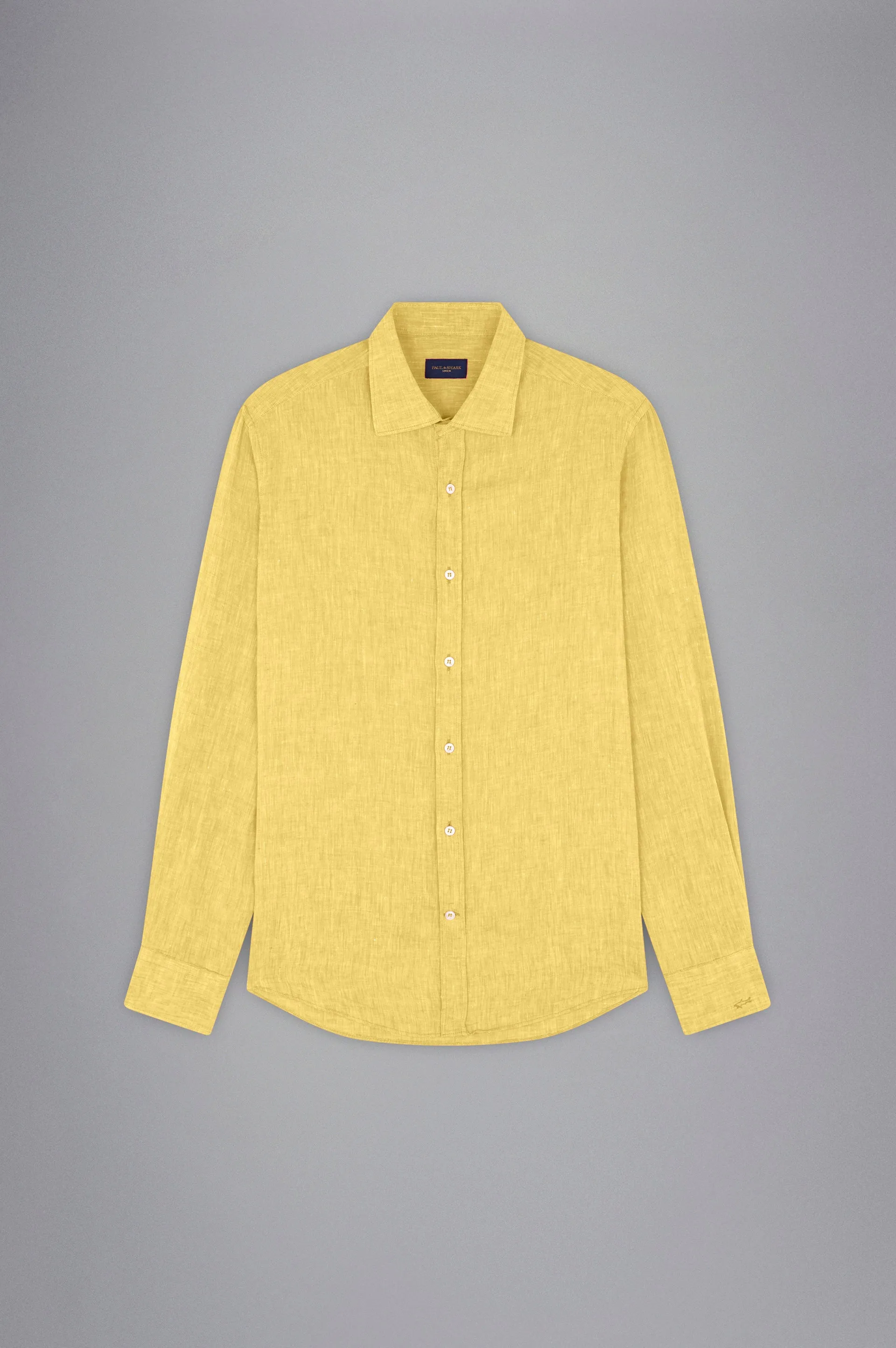 Pure Linen Solid Sport Shirt
