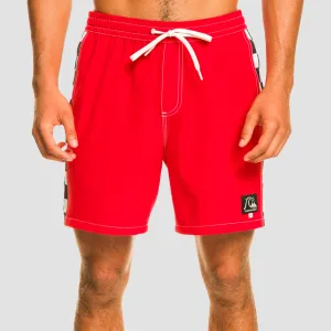 Quiksilver Original Arch 17" Swim Shorts High Risk Red