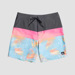 Quiksilver Surfsilk Panel 18" Boardshorts Iron Gate