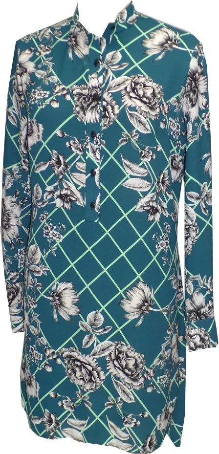 "Geometric Bouquet" Dress