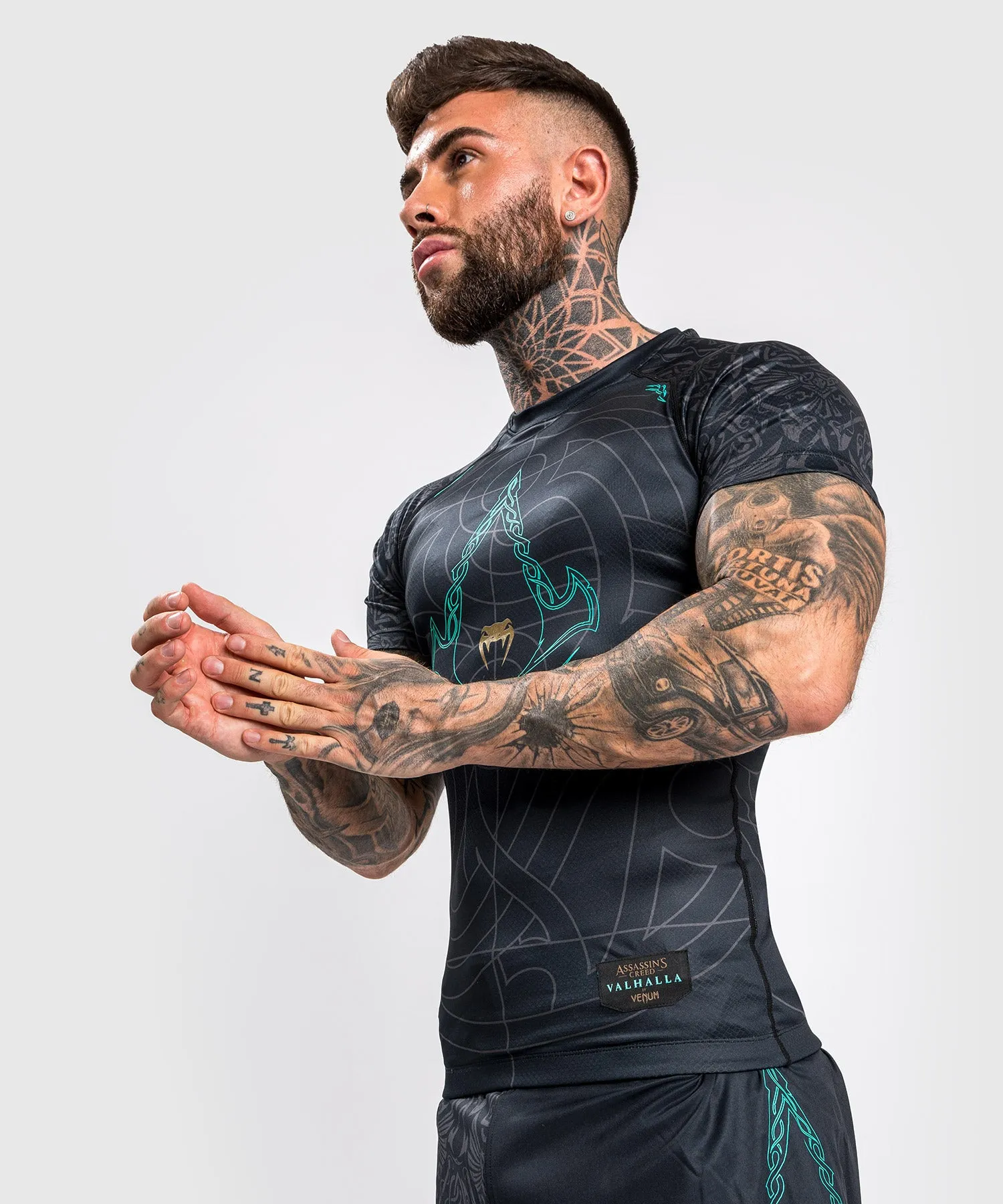 Rashguard Reloaded Venum Assassin's Creed - Maniche corte - Nero
