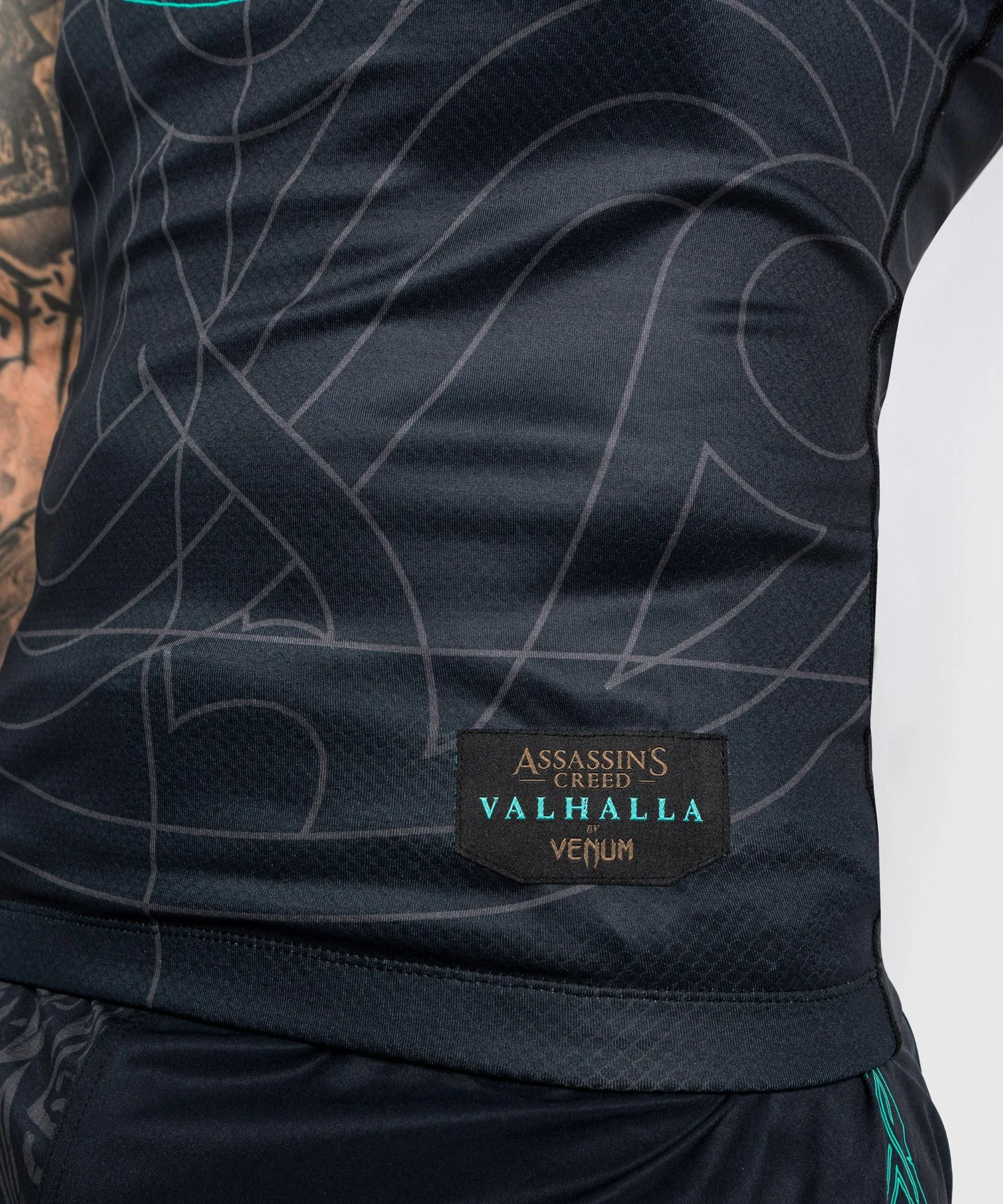 Rashguard Reloaded Venum Assassin's Creed - Maniche corte - Nero