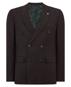 Remus Uomo Black Linen DB Blazer