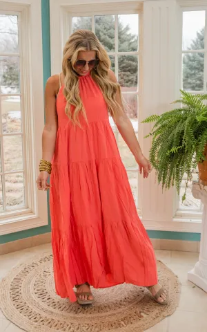 Resort Ready Tiered Maxi Dress - Final Sale
