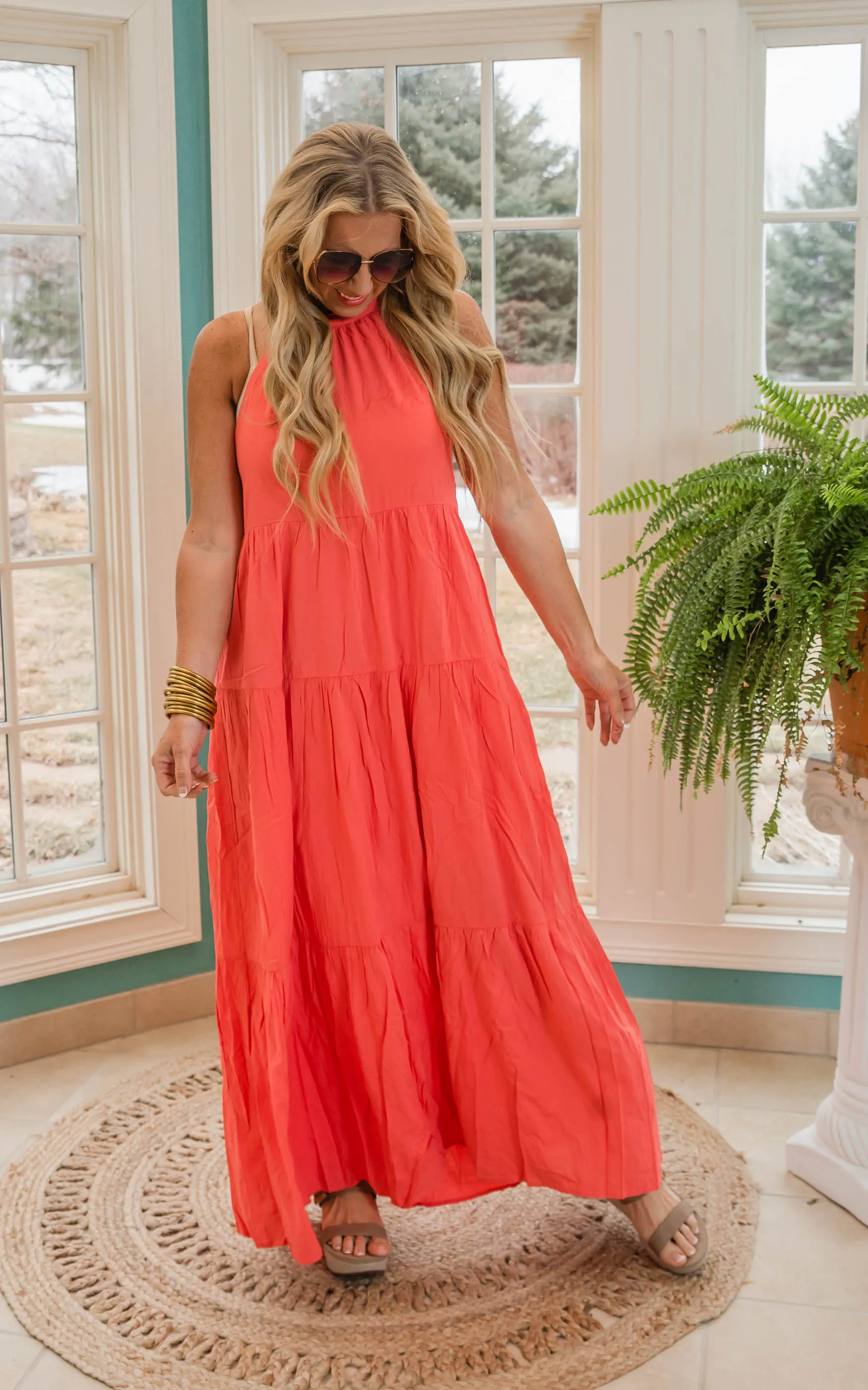 Resort Ready Tiered Maxi Dress - Final Sale