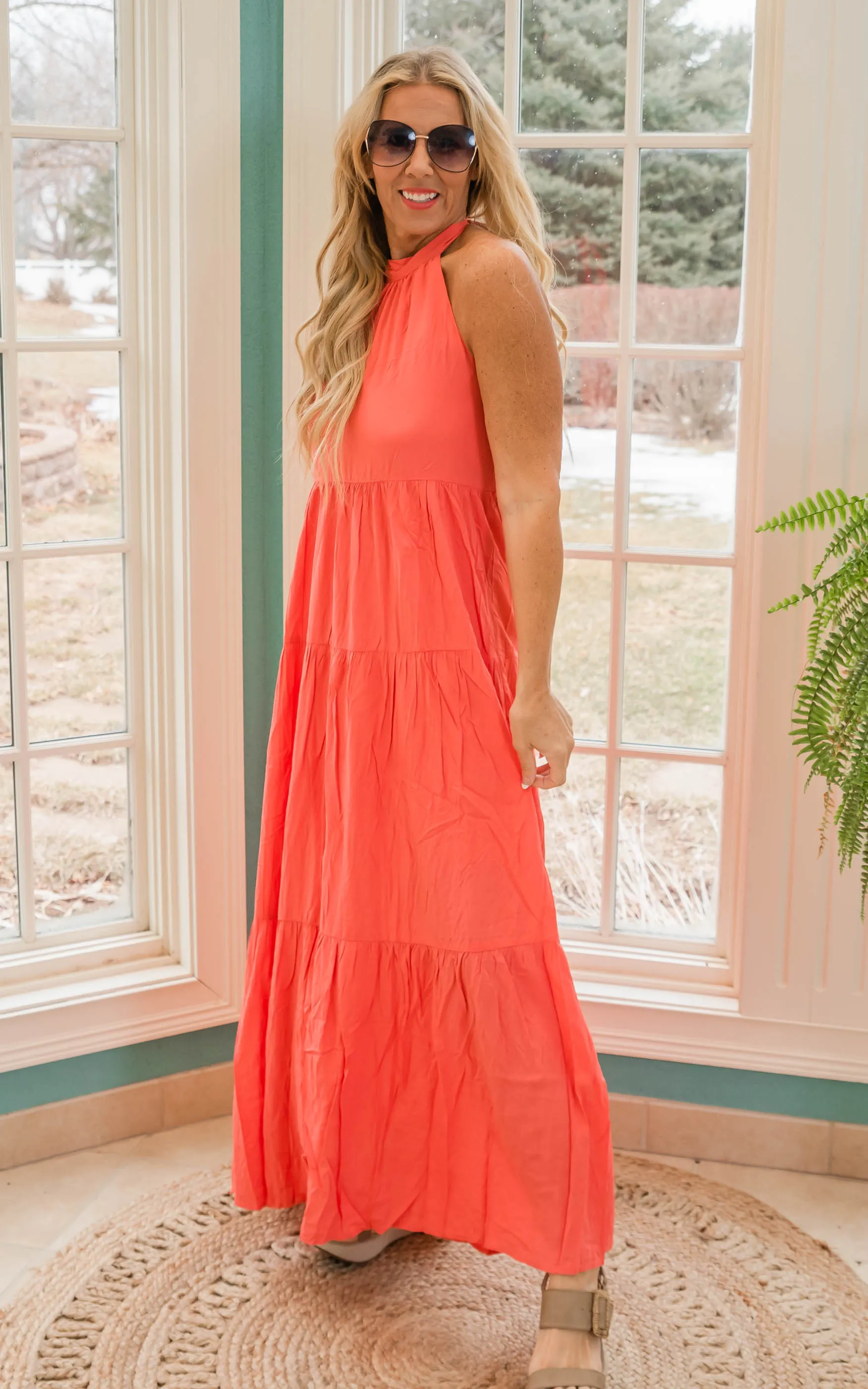 Resort Ready Tiered Maxi Dress - Final Sale