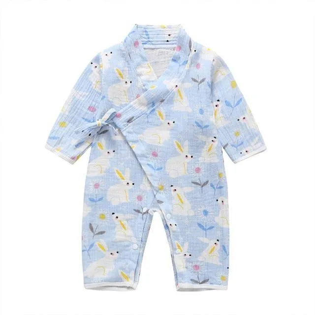 Ribbed Baby Kimono
