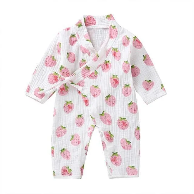Ribbed Baby Kimono