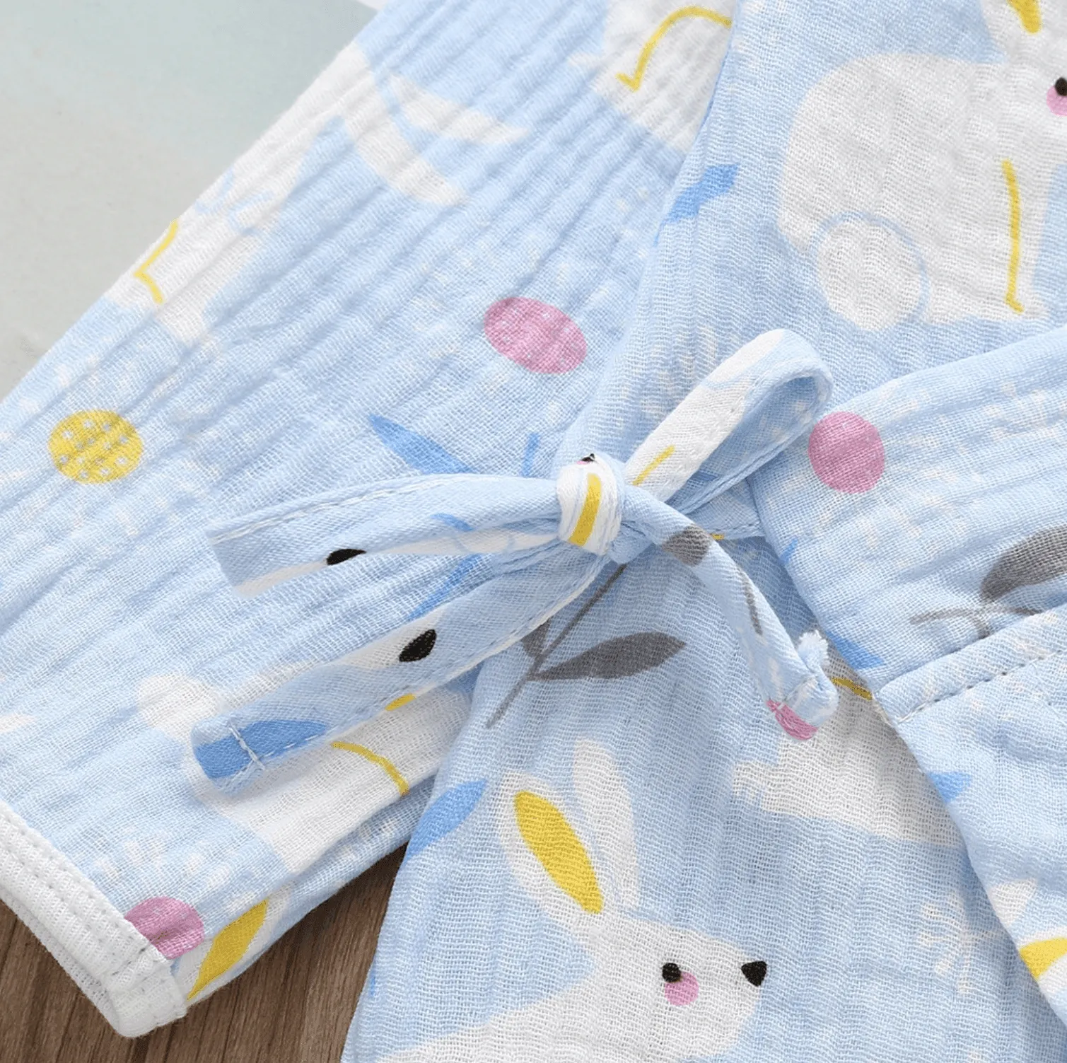 Ribbed Baby Kimono