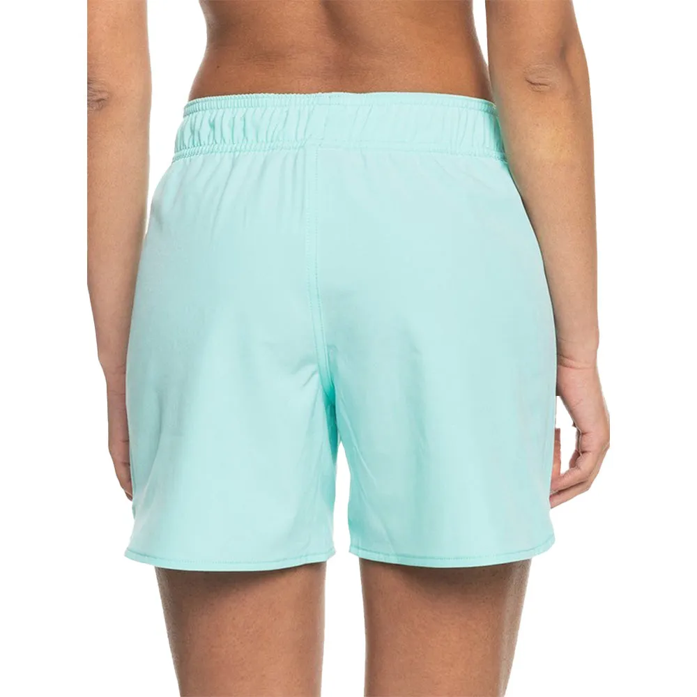 ROXY WOMENS WAVE 5 INCH BOARDSHORT ARUBA BLUE