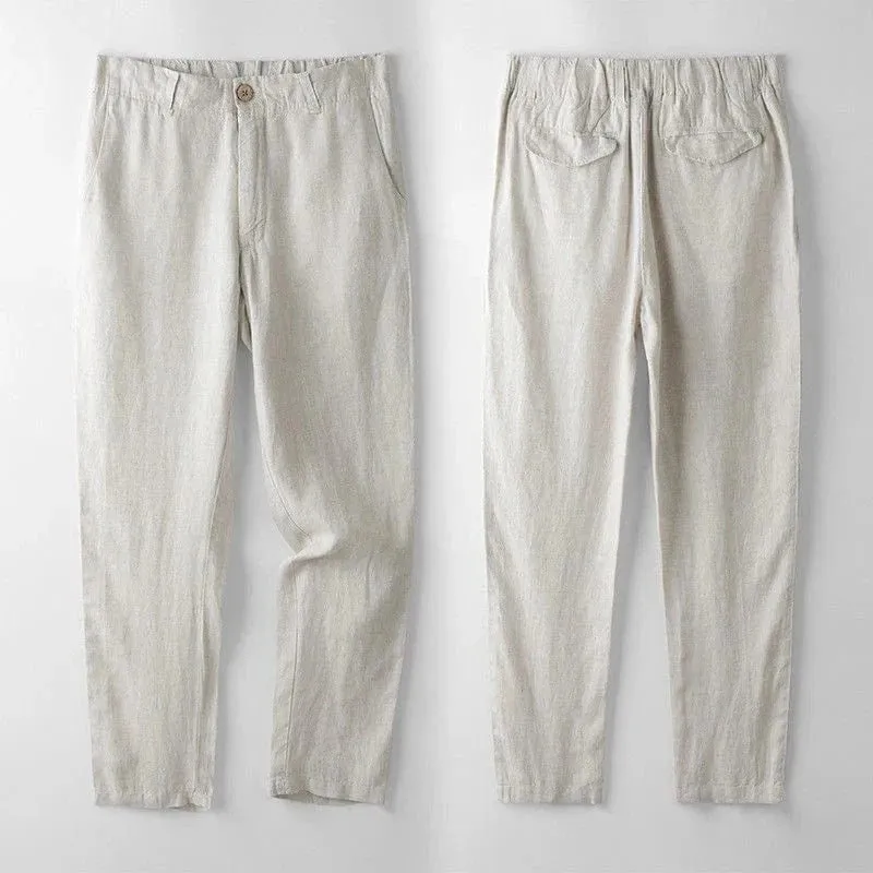 Rumeo Business Casual Linen Suit 