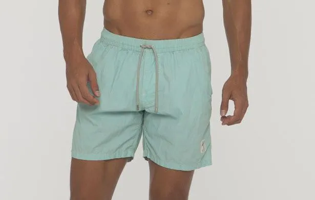 Saint Stonewashed Cotton Beach Short