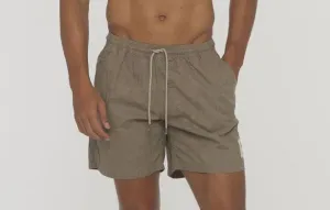 Saint Stonewashed Cotton Beach Short