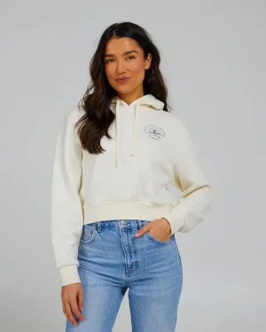 Salty Crew - Scallop Crop Hoody - Off White