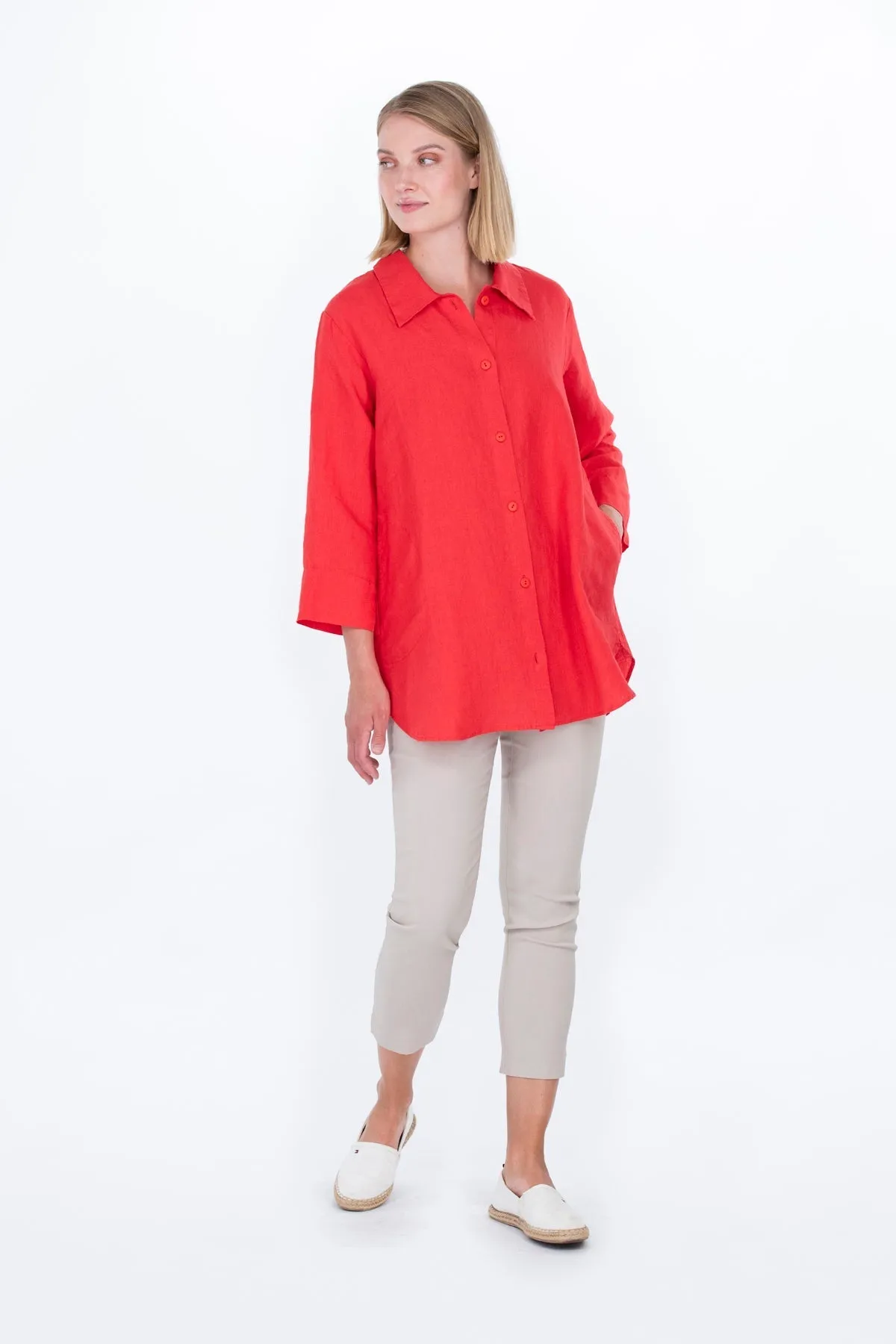 Saunio Shirt Red