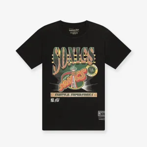 Seattle Supersonics In The Spotlight Tee - Faded Black