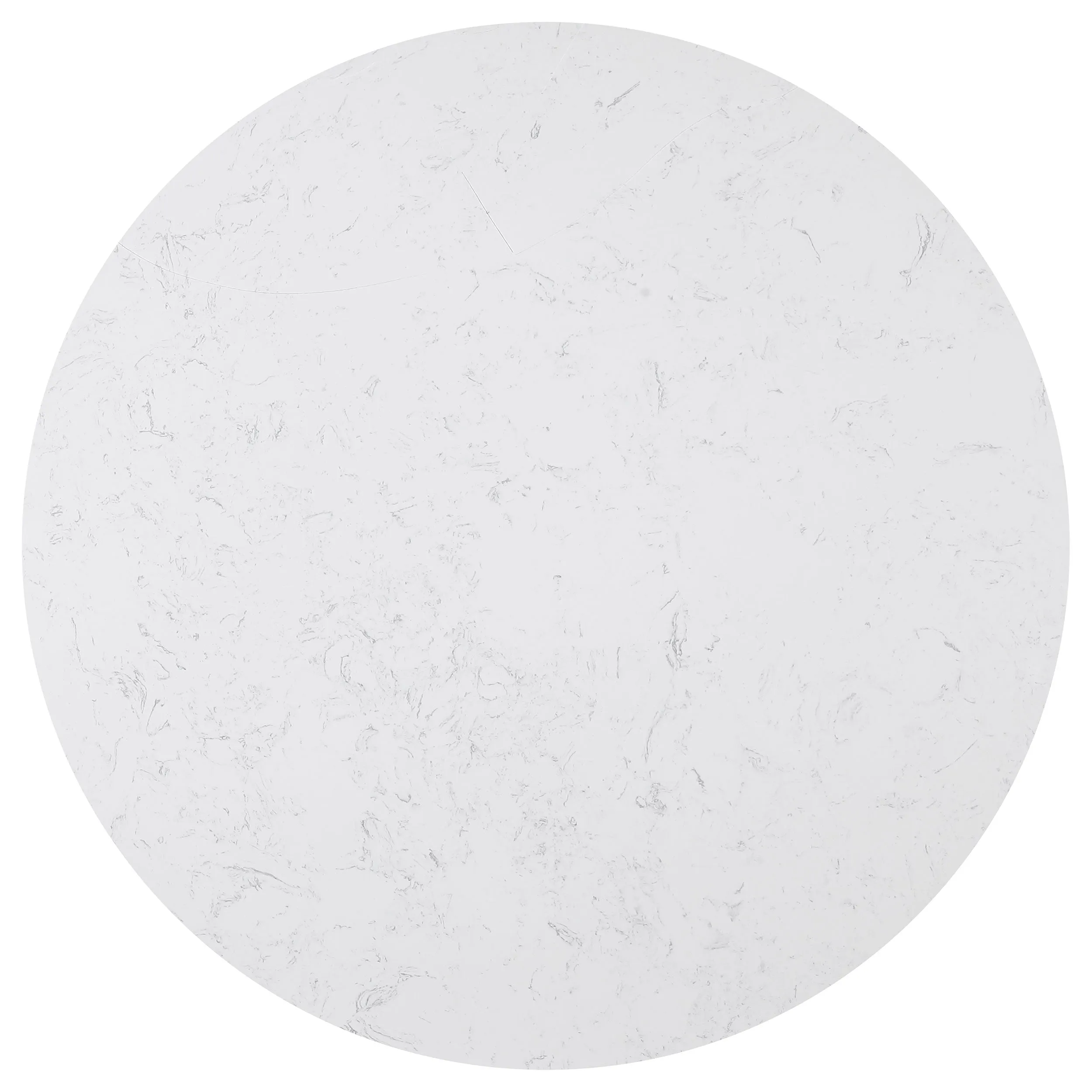 Sherry 5-piece Round Marble Top Dining Table Set Grey