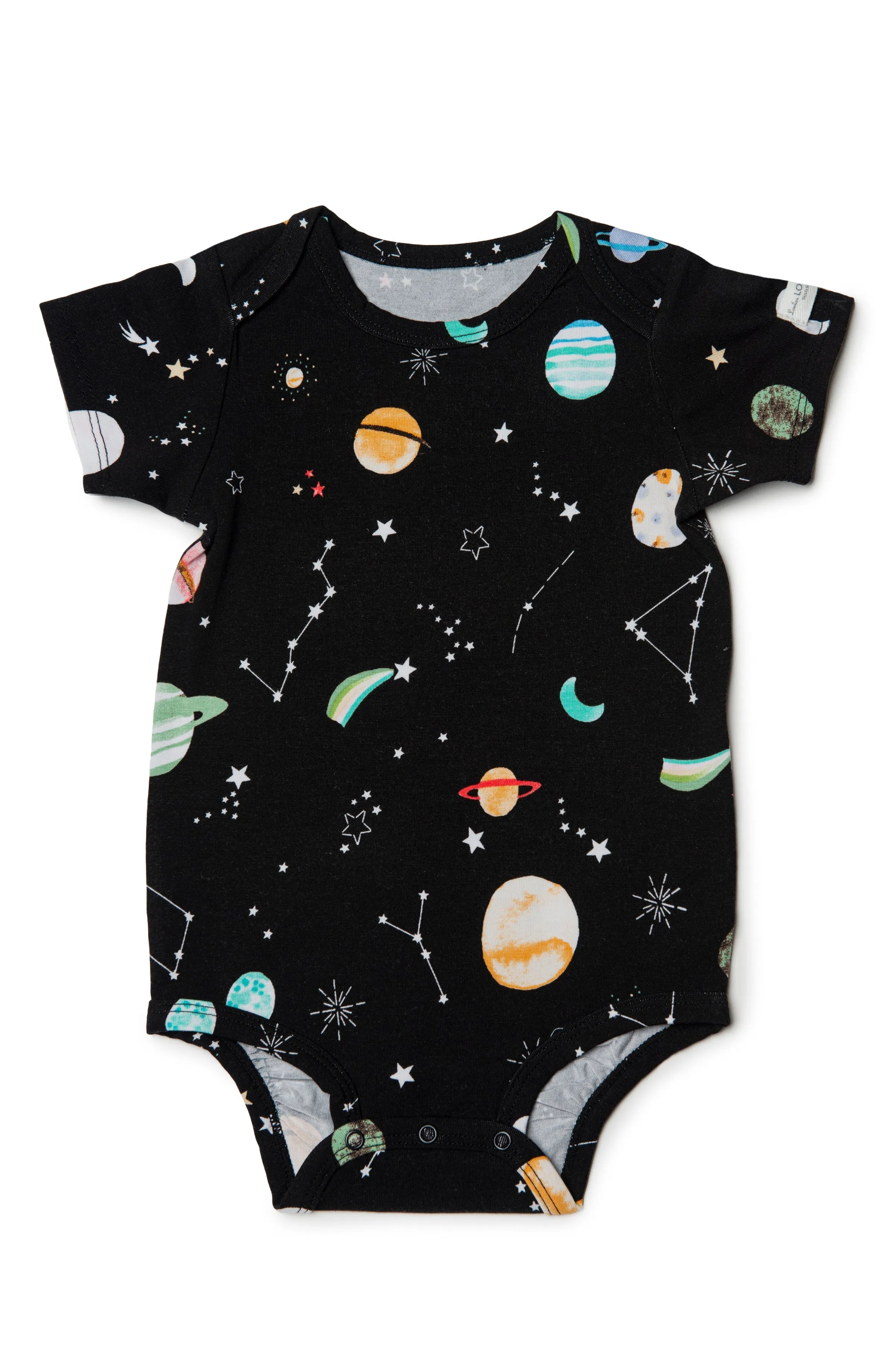 Short Sleeve Bodysuit - Planets