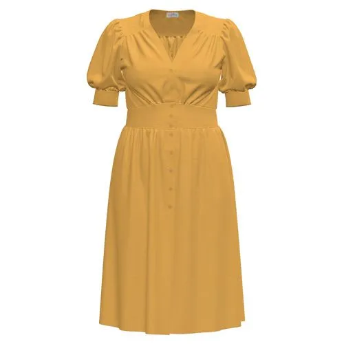 Skyler - Solid Amber Yellow