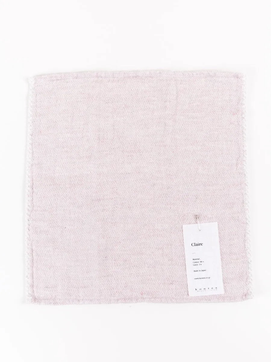 smoky pink washcloth