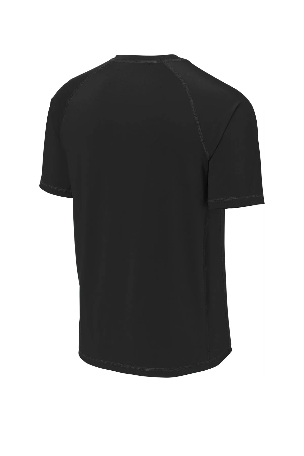 Sport-Tek  Rashguard Tee. ST470 Black