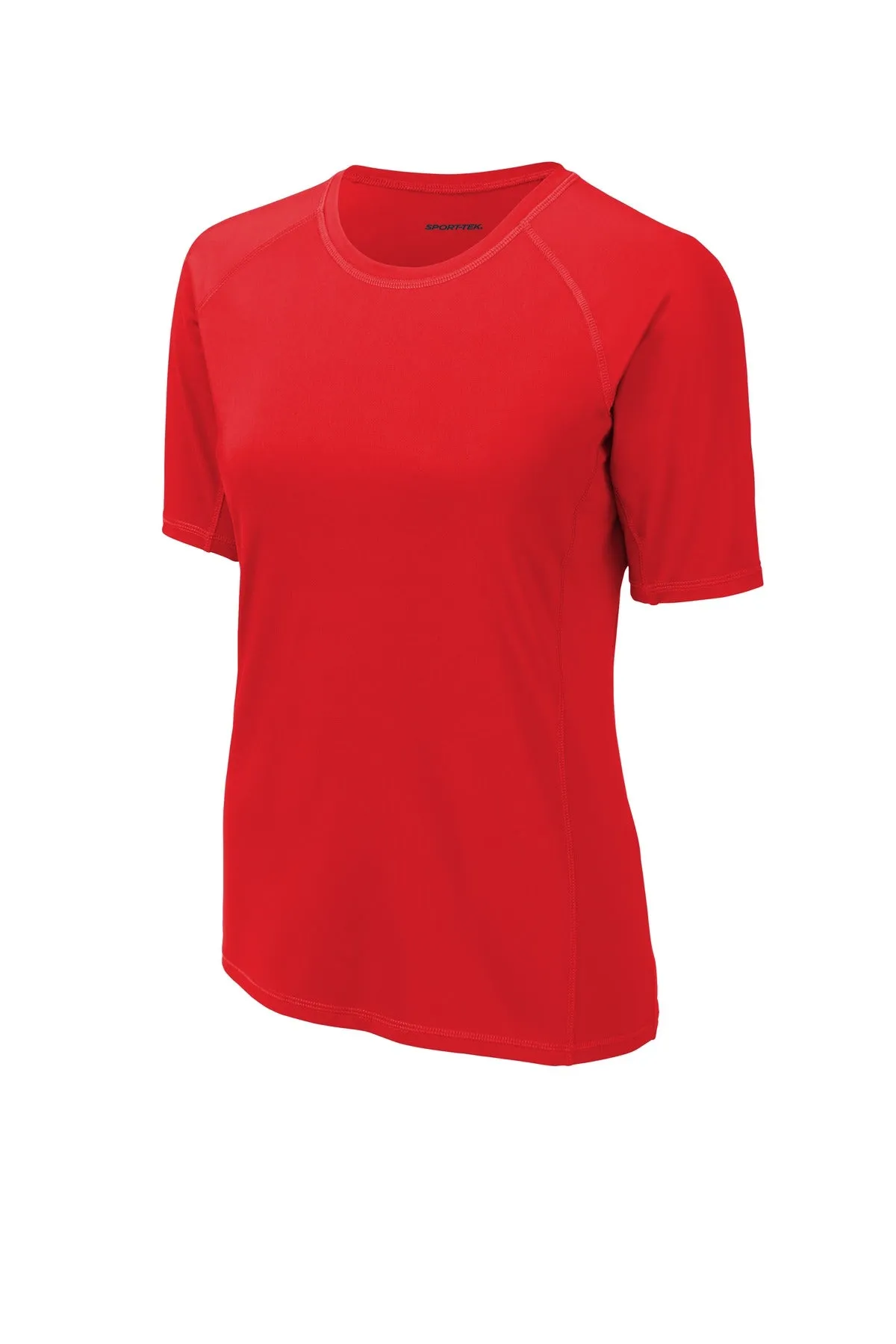 Sport-Tek  Women's Rashguard Tee. LST470 True Red