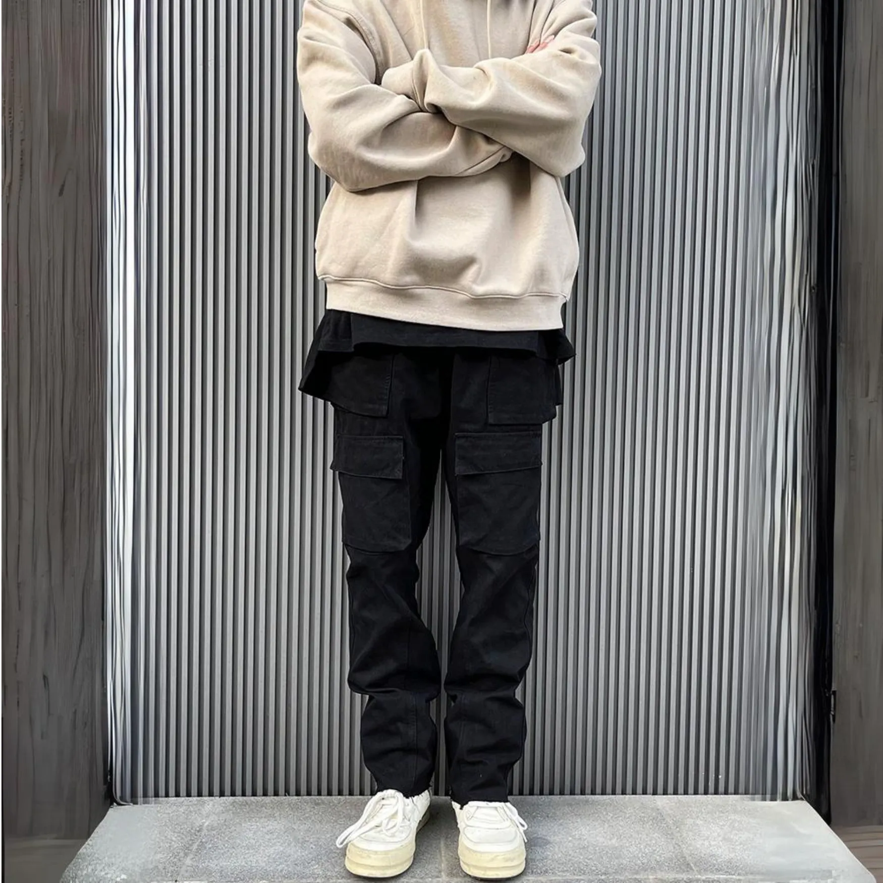 Streetwear Black Cargo Pants x Streetwear Mens Cargo Pants