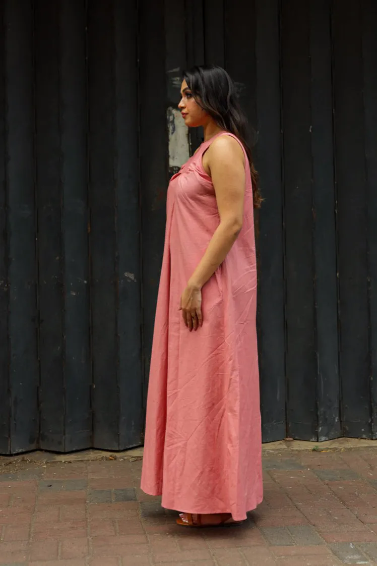 Sunray Linen Mazi Dress