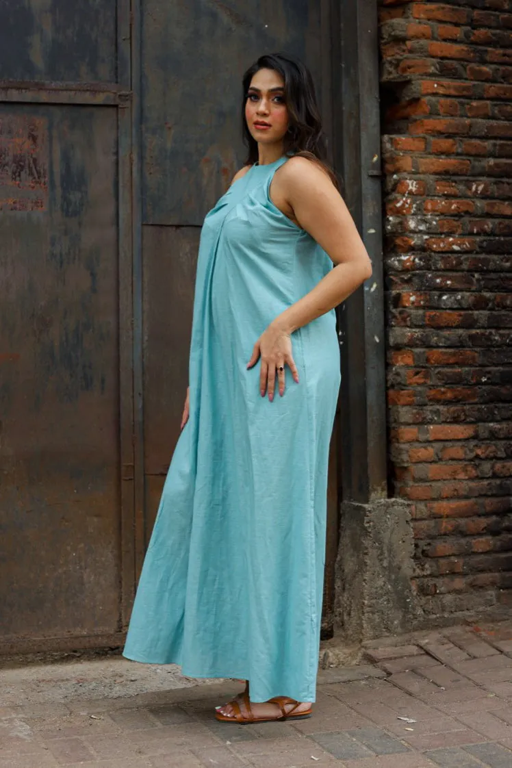 Sunray Linen Mazi Dress