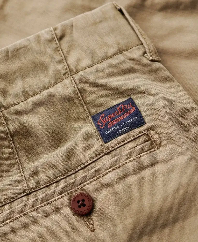 Superdry Men's Vintage Officer Chino Shorts Sage