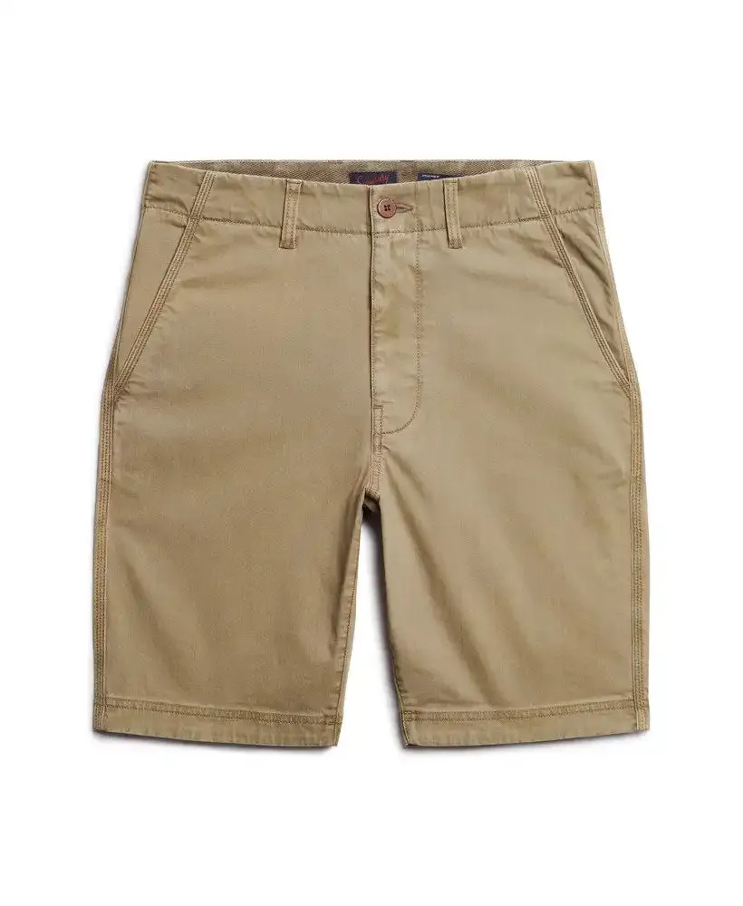 Superdry Men's Vintage Officer Chino Shorts Sage