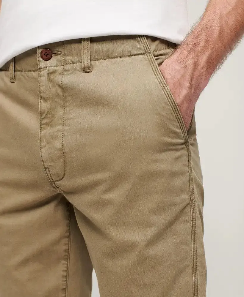 Superdry Men's Vintage Officer Chino Shorts Sage