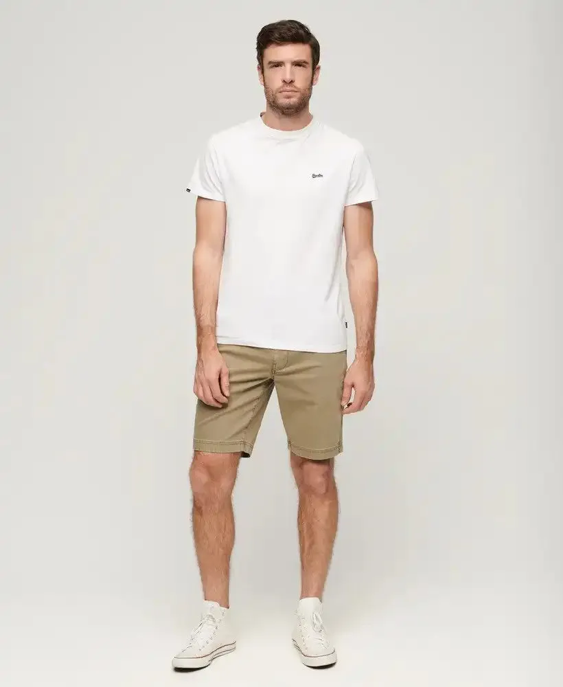 Superdry Men's Vintage Officer Chino Shorts Sage