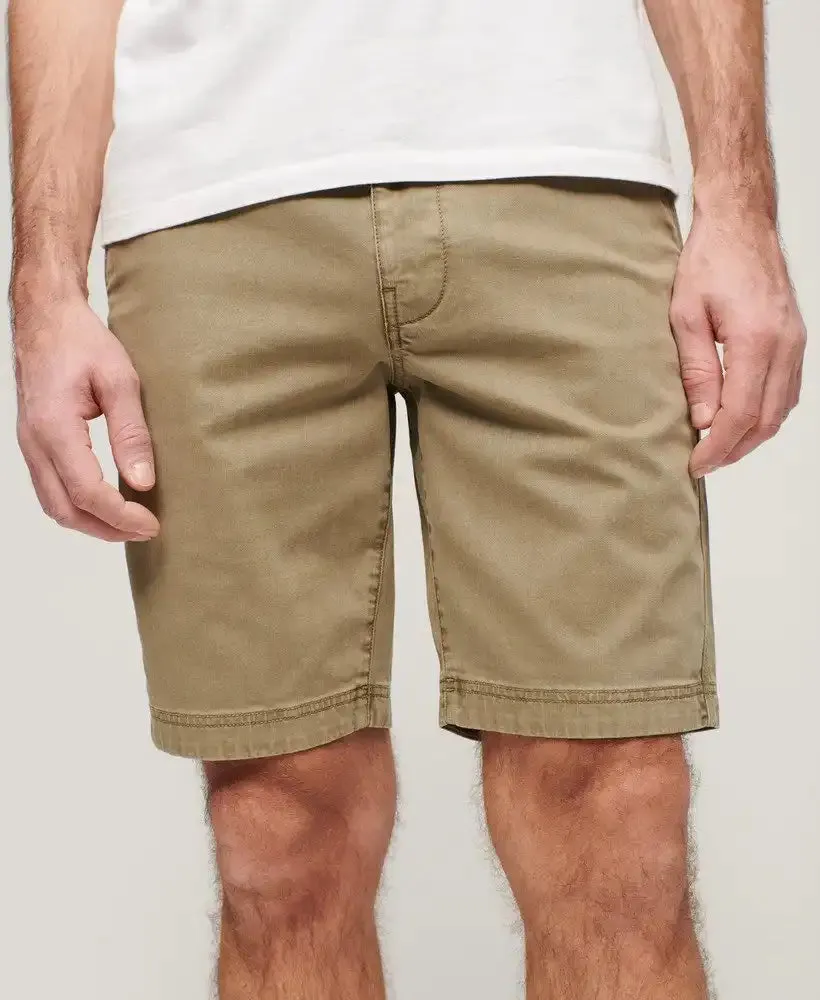 Superdry Men's Vintage Officer Chino Shorts Sage